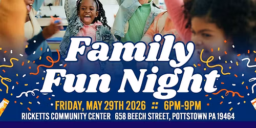 Family Fun Night @ Ricketts Community Center 