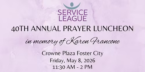 40th Annual Prayer Luncheon