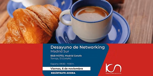 KCN Desayuno de Networking Madrid Sur - 6 de noviembre