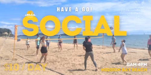 Beach Volleyball: Social day