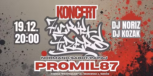 7UCKY 7UZERS X PROMIL87 \/ KONCERT W TARNOWIE!