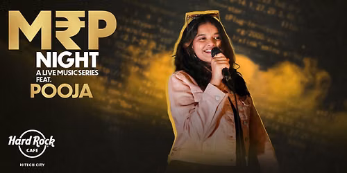 Mrp Night- A Live Music Series ft. Pooja