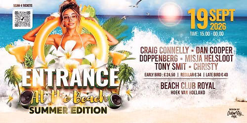 Entrance At The Beach Summer 2026