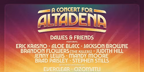 A Concert For Altadena