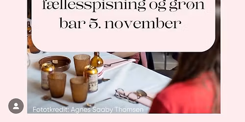 Cookalong, f\u00e6llesspisning og Gr\u00f8n Bar i Kitchen Collective \ud83c\udf31\ud83e\udd42