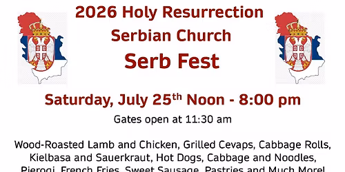 2026 HRSOC Serb Fest