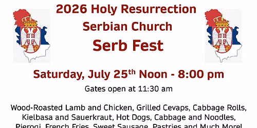 2026 HRSOC Serb Fest