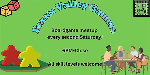 Boardgame Meetup with the Fraser Valley Boardgamers