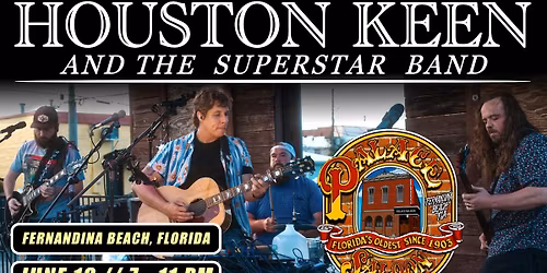 HOUSTON KEEN BAND: Fernandina Beach, FL \/\/ The Palace Saloon