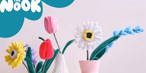 Pipe cleaner flowers