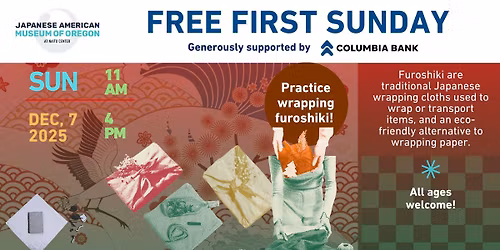 Free First Sunday at the Japanese American Museum of Oregon