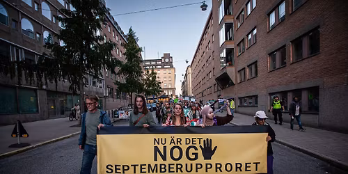 R\u00d6R INTE V\u00c5RA R\u00c4TTIGHETER! Demonstration 28\/10 Mynttorget kl 17-18