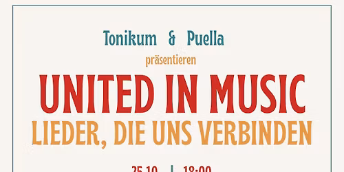 Tonikum & Puella: UNITED IN MUSIC