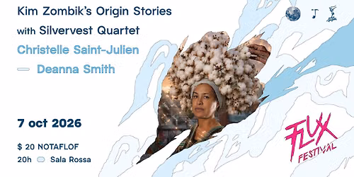 Kim Zombik\u2019s Origin Stories with Silvervest Quartet + Christelle Saint-Julien + Deanna Smith