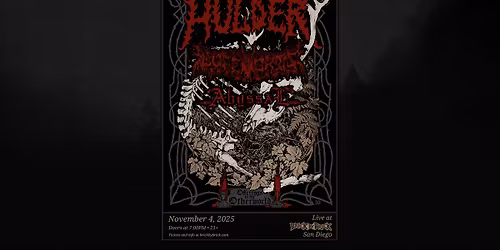 Hulder - Offerings to the Otherworld Tour