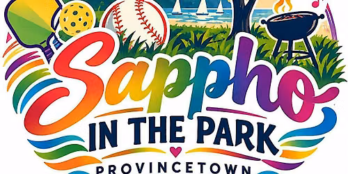 Sappho in the Park:   Fri. Oct. 16 @ Noon Women's Week Free games, opt. BBQ