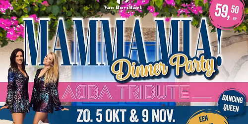 Mama Mia HERE WE GO AGAIN Dinner Party