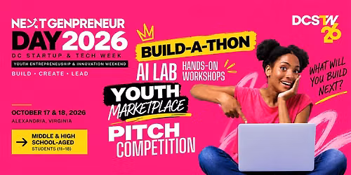 DCSTW26 - NEXTGENPRENEUR Youth Entrepreneurship and Innovation Weekend