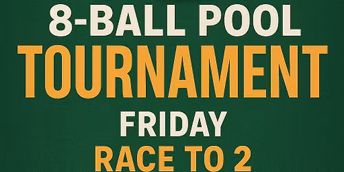 8 Ball Tournament 