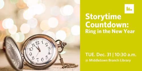 Special Storytime: New Year Countdown