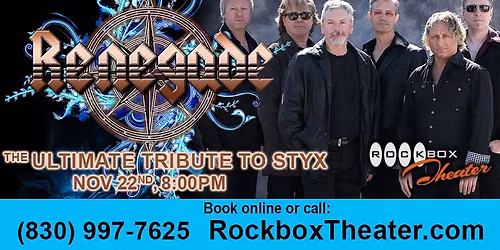 Renegade-The Ultimate Tribute to Styx