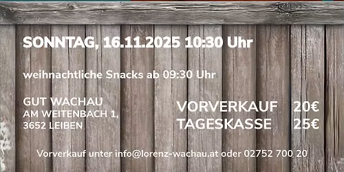 Weihnachts- Katastrophen, eine humorvolle Adventlesung mit VERONIKA POLLY