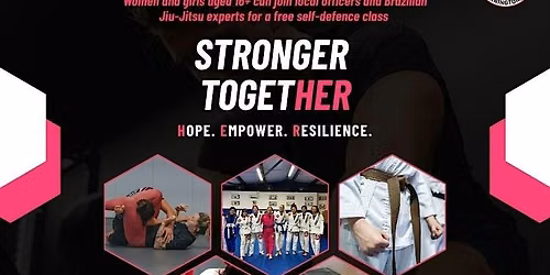HER - Hope. Empowerment. Resilience: Free Self-Defence Workshop