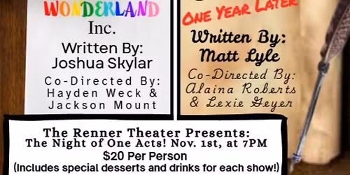 A Night of One Acts!