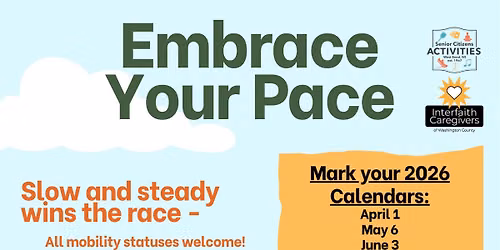 EMBRACE YOUR PACE