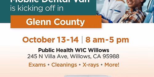 Glenn County Mobile Dental Van Event