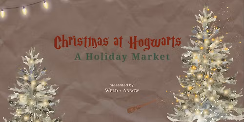 Christmas at Hogwarts: a holiday market
