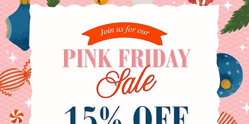 Pink Friday Weekend Sale! \ud83d\udc96