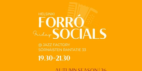 Forr\u00f3 Friday Socials