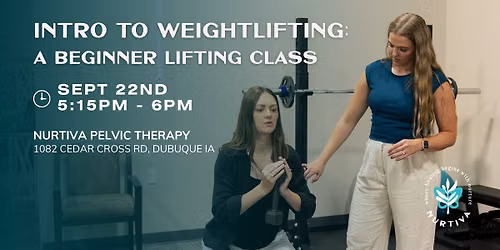 Intro to Weightlifting: Beginner Lifting Class