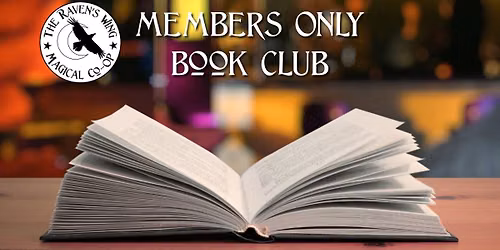 Community Members Only Book Club!