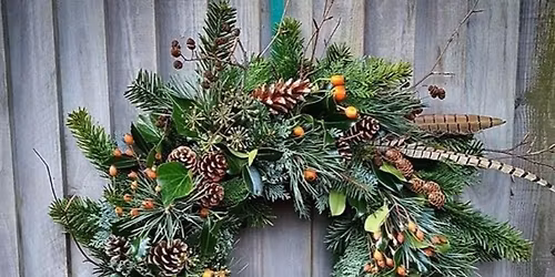 FULLY BOOKED-Christmas Wreath making Workshop