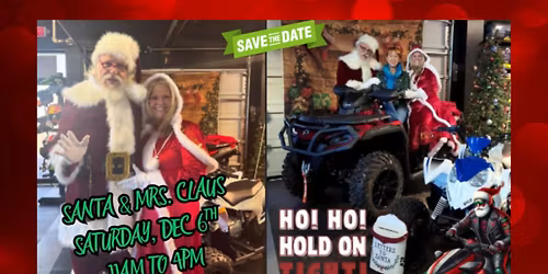 Photos with Santa & Mrs. Claus at FPS