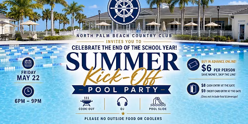 Summer Kick-Off Pool Party