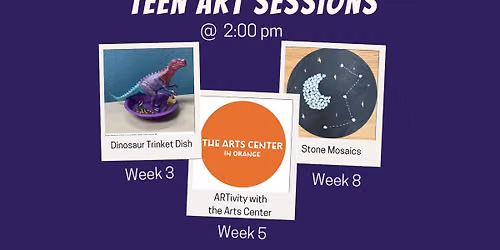 Teen Art Sessions: ARTivity with the Arts Center @ Main