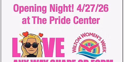 Women's Art Opening Night - Love any way, shape or form!