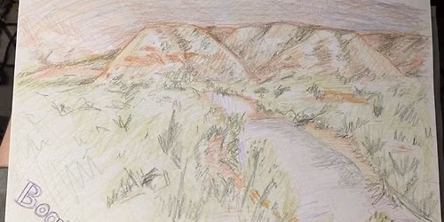 Speed Landscape Drawing and Painting