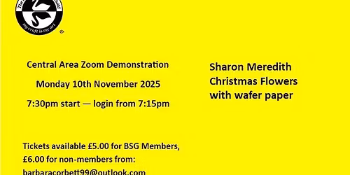 Christmas Wafer Flowers