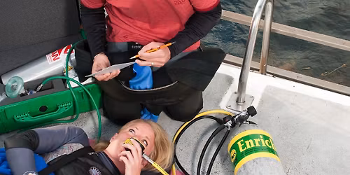 The PADI Emergency Oxygen Provider course - Gift vouchers available to purchase.