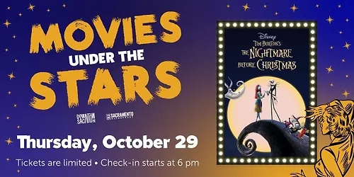 Movies Under the Stars The Nightmare Before Christmas