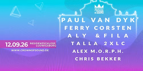 Crown of Sound 2026 - Residenzschloss Ludwigsburg