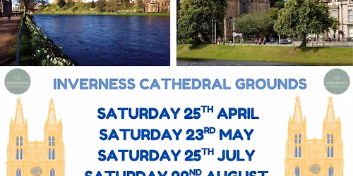 By The River Outdoor Street Market - Inverness Cathedral