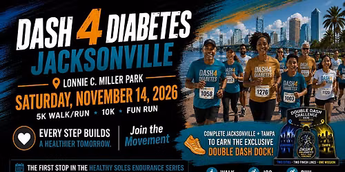 Dash4Diabetes 5K & 10K Walk\/Run - Jacksonville