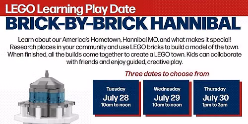HLGU Fundraiser: LEGO Learning Play Dates