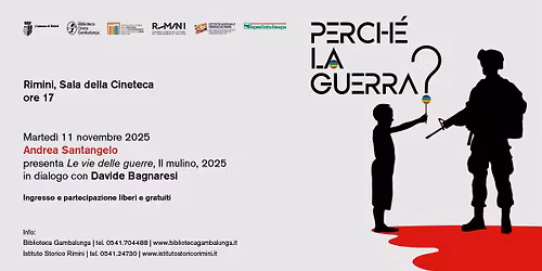 Andrea Santangelo presenta "Le vie delle guerre"