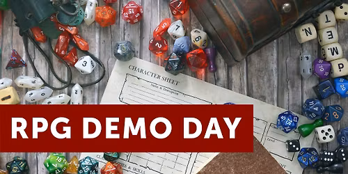 RPG Demo Day - Trail of Cthulhu: Dead Man Stomp